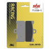 Plaquettes de frein sinter Racing SBS 711DS-1