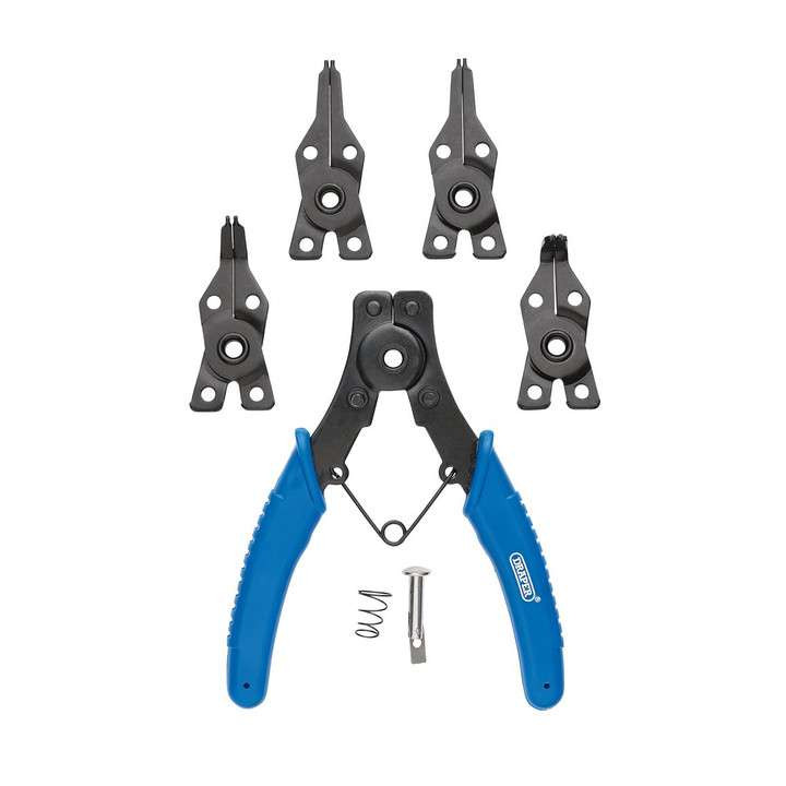 DRAPER Circlip Pliers with interchangeable tips