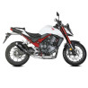 Silencieux Mivv GP PRO Inox noir (H.085.LXBP) Honda CB750 HORNET