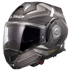 Casque moto LS2 FF901 ADVANT X CARBON HORIZON Silver/Grey 22.06