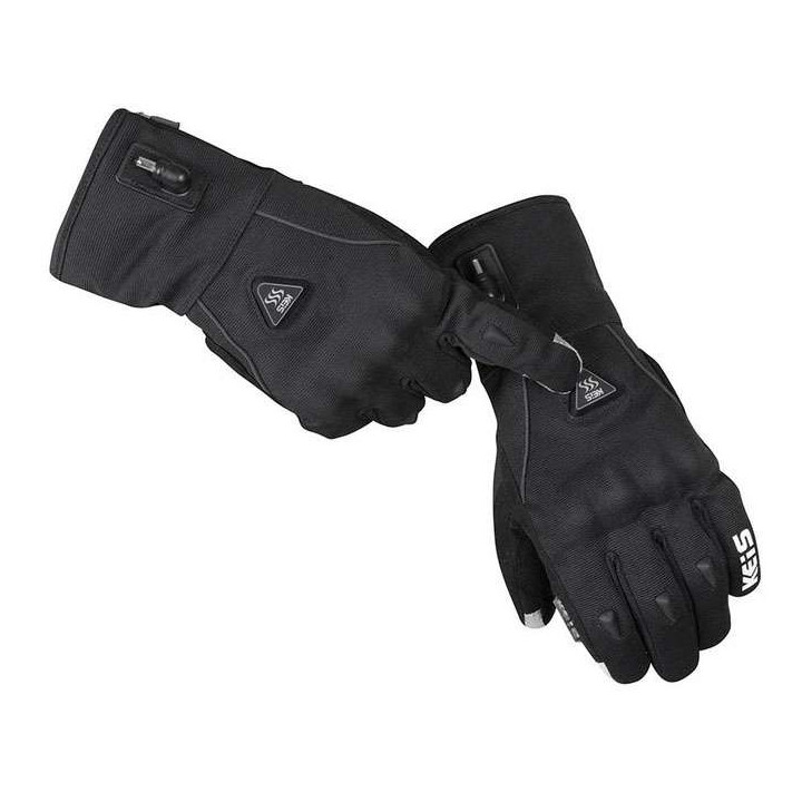 Heated motorcycle gloves KEIS G701S SHORT