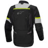 Veste moto Alpinestars BOGOTA PRO DRYSTAR Noir/Gris/Jaune