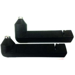 Asymmetrical conical supports for Bihr universal front stand
