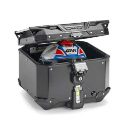 Top case moto GIVI Monokey TREKKER OUTBACK EVO SMART 42L BLACK LINE 2