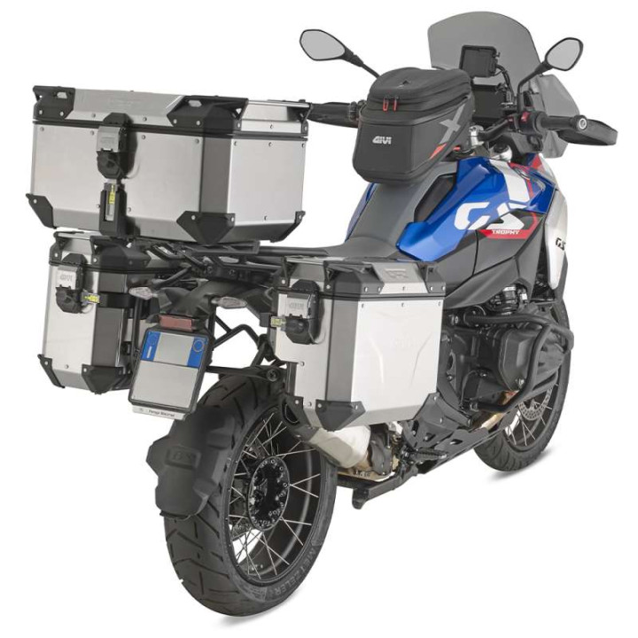 Top case moto GIVI Monokey TREKKER OUTBACK EVO SMART 58L