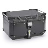 Top case moto GIVI Monokey TREKKER OUTBACK EVO SMART 58L BLACK LINE