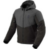 Blouson moto Rev'it AFTERBURN H2O NOIR/GRIS