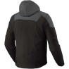 Rev'it AFTERBURN H2O BLACK/GREY motorcycle jacket