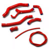 SAMCO radiator hose kit red Ducati Desert X
