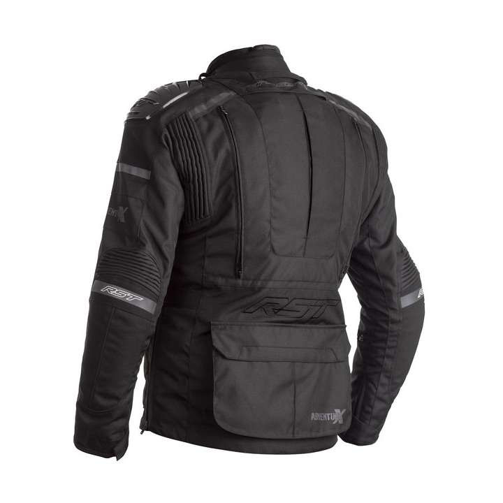 RST ADVENTURE X BLACK/BLACK motorcycle jacket
