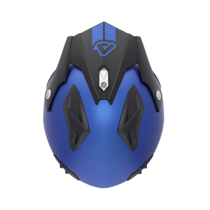 Casque moto jet Acerbis ARIA 22.06 METALLIC BLEU
