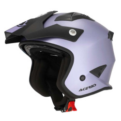 Casque moto jet Acerbis ARIA 22.06 METALLIC VIOLET
