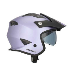 Casque moto jet Acerbis ARIA 22.06 METALLIC VIOLET 2