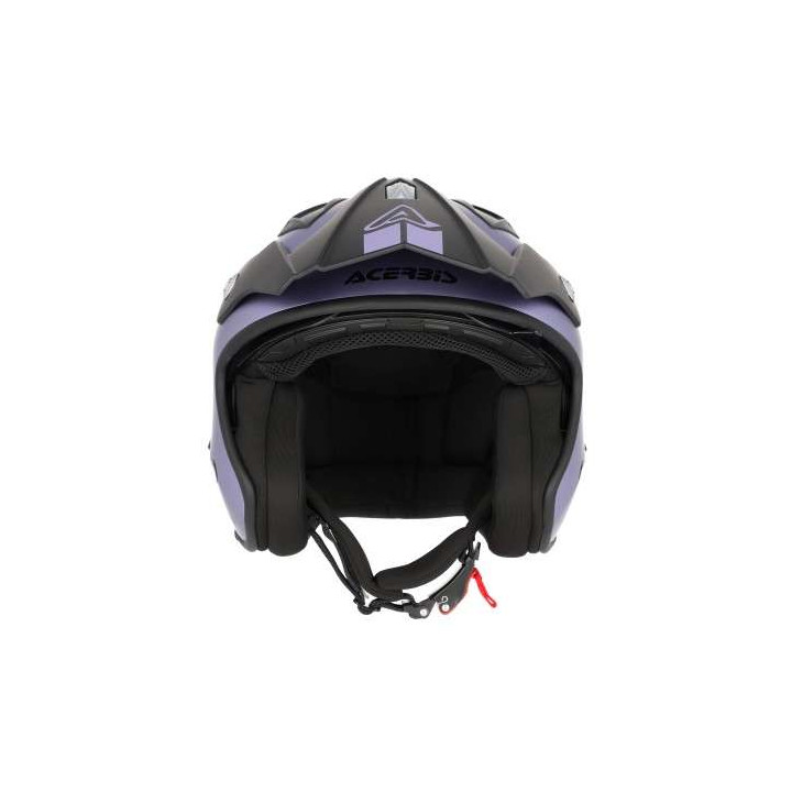 Casque moto jet Acerbis ARIA 22.06 METALLIC VIOLET