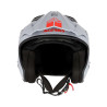 Casque moto jet Acerbis ARIA 22.06 GRIS CLAIR