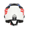 Casque moto jet Acerbis ARIA 22.06 GRAPHIC BLANC/BLEU/ROUGE