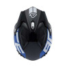 Casque moto jet Acerbis ARIA 22.06 GRAPHIC BLANC/BLEU/ROUGE