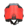 Casque moto jet Acerbis ARIA 22.06 GRAPHIC GRIS/ROUGE