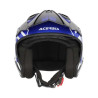 Casque moto jet Acerbis ARIA 22.06 GRAPHIC NOIR/BLEU
