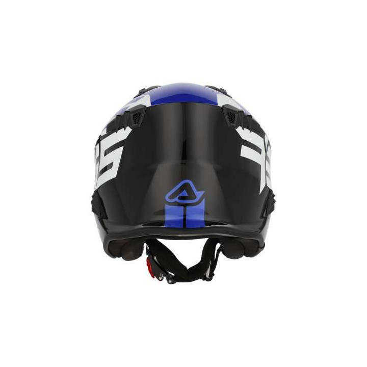 Casque moto jet Acerbis ARIA 22.06 GRAPHIC NOIR/BLEU