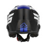 Casque moto jet Acerbis ARIA 22.06 GRAPHIC NOIR/BLEU