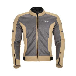 Blouson moto été Acerbis GORDON BEIGE 2