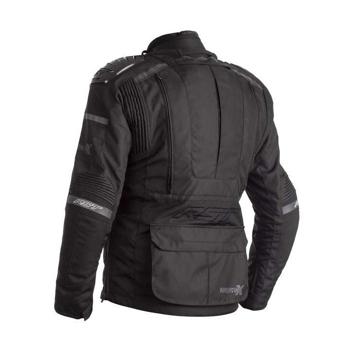Women's motorcycle jacket RST ADVENTURE X BLACK/BLACK