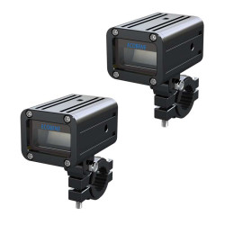Feux additionnels moto leds ECOBENE 2x30w (PLA8002) Longue portée à commande sans fil
