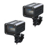 Feux additionnels moto leds ECOBENE 2x30w (PLA8002) Longue portée à commande sans fil