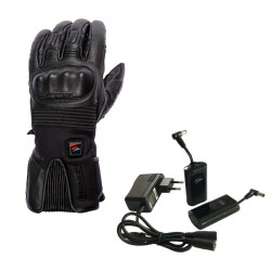 Gants moto chauffants Gerbing XTREME COSMO + Kit 2 batteries/chargeur Gerbing 7V 2600 mAh