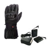 Gants moto chauffants Gerbing XTREME COSMO + Kit 2 batteries/chargeur Gerbing 12V 2500 mAh