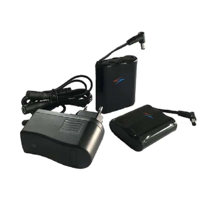 Gants moto chauffants Gerbing XTREME COSMO + Kit 2 batteries/chargeur Gerbing 12V 2500 mAh