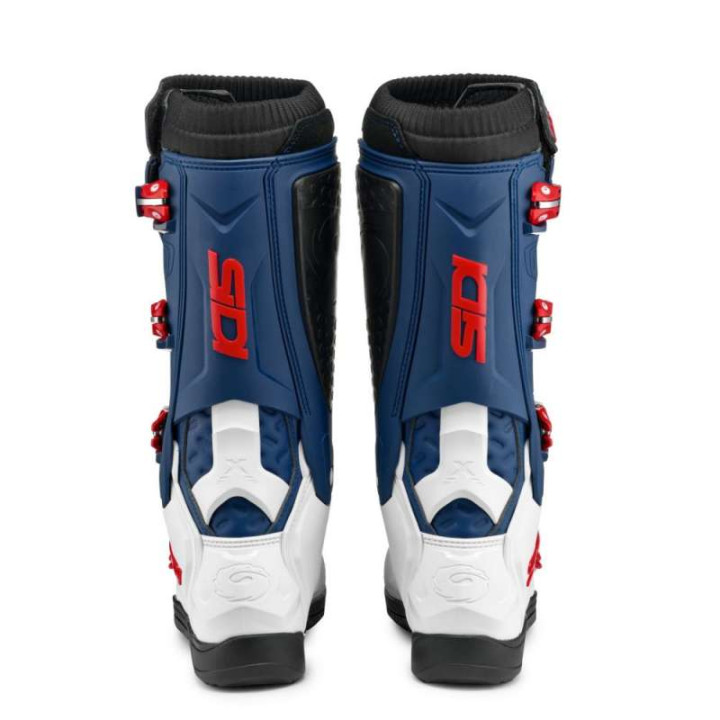 Sidi X POWER SC motocross boots WHITE/NAVY/RED