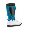 Bottes moto cross femme Sidi X POWER SC LEI BLANC/PETROLE/BLEU CLAIR