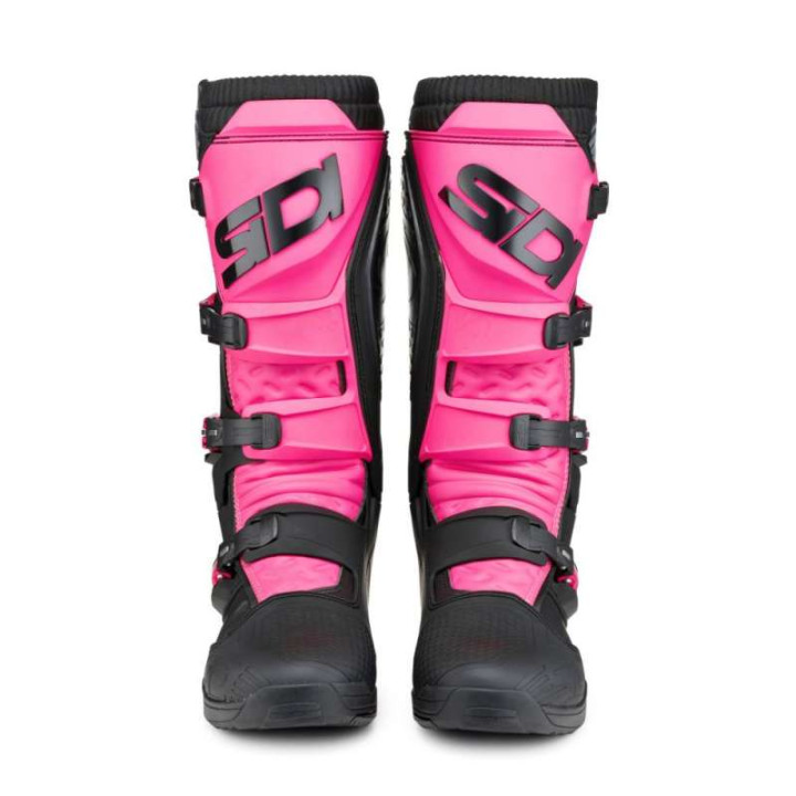 Bottes moto cross femme Sidi X POWER SC LEI NOIR/ROSE