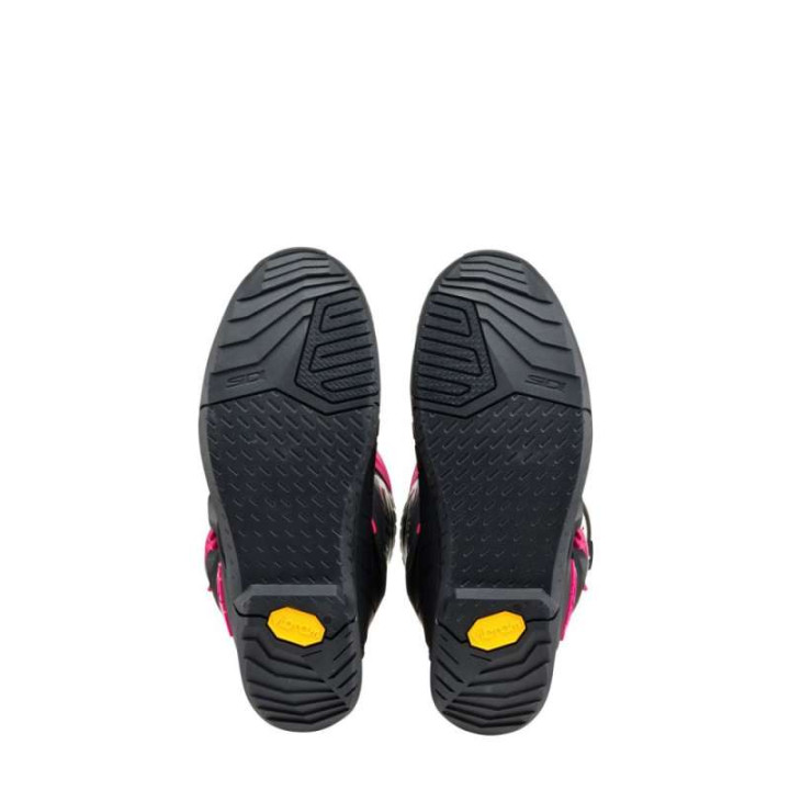 Bottes moto cross femme Sidi X POWER SC LEI NOIR/ROSE