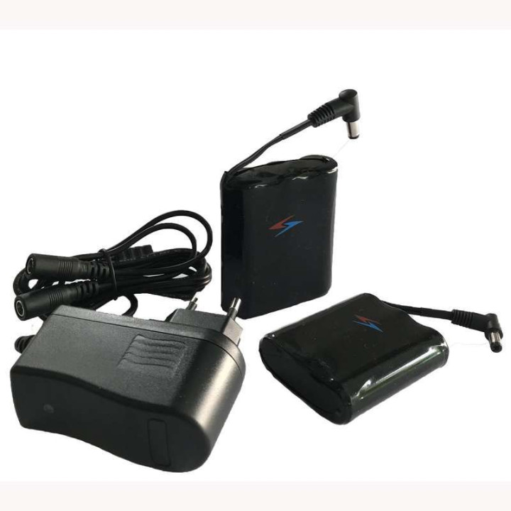 Gants moto chauffants Gerbing XTREME DEFENDER TEX + Kit 2 batteries/chargeur Gerbing 12V 2500 mAh