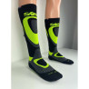 Chaussettes moto Skeed SPA 2 Noir/Jaune Fluo