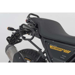SW-Motech LEGEND GEAR LC1/LC2 Black Edition saddlebags + SLC Royal Enfield Scram 411 spacers 2