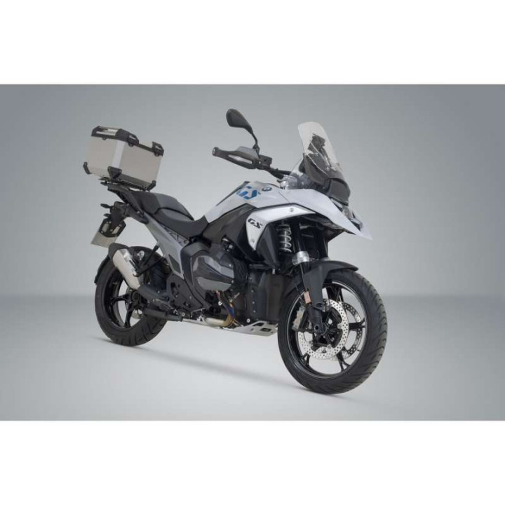 SW-Motech TRAX ADV Grey BMW R1300GS top case kit / BMW stand