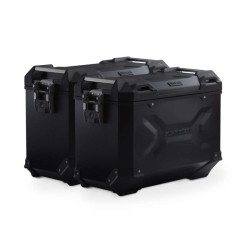 SW-Motech TraX ADVENTURE 2x45L Royal Enfield Himalayan 450 aluminum suitcase kit 2