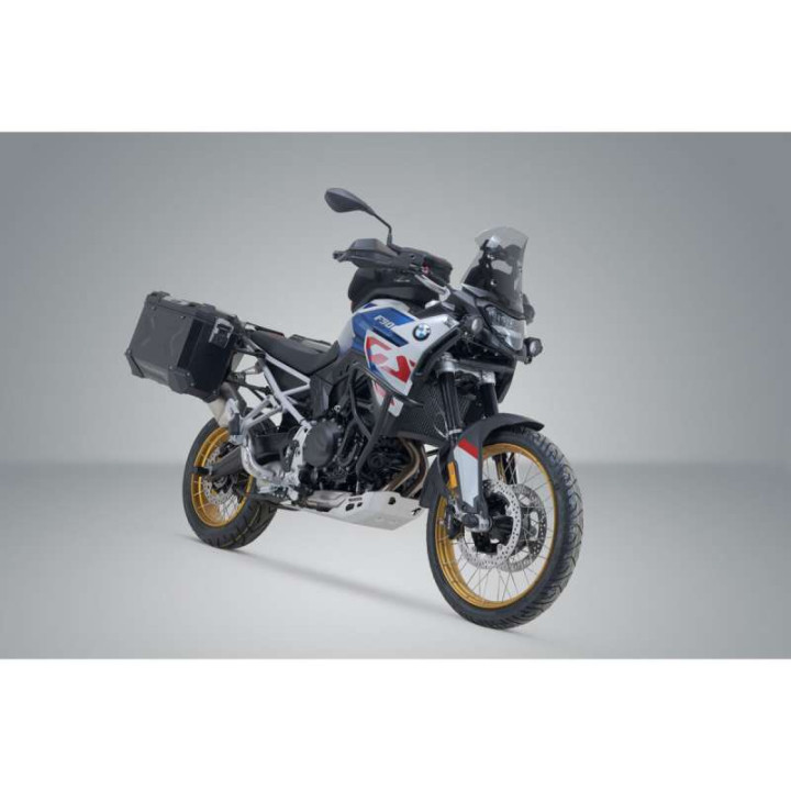 SW-Motech TraX ADVENTURE 45/37L BMW F900GS aluminum suitcase kit