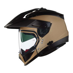 Casque moto Nolan N70.2 X CLASSICO NOBILE Sable/Noir