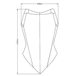 Bulle Puig TOURING (3762) Yamaha TRACER 9 2
