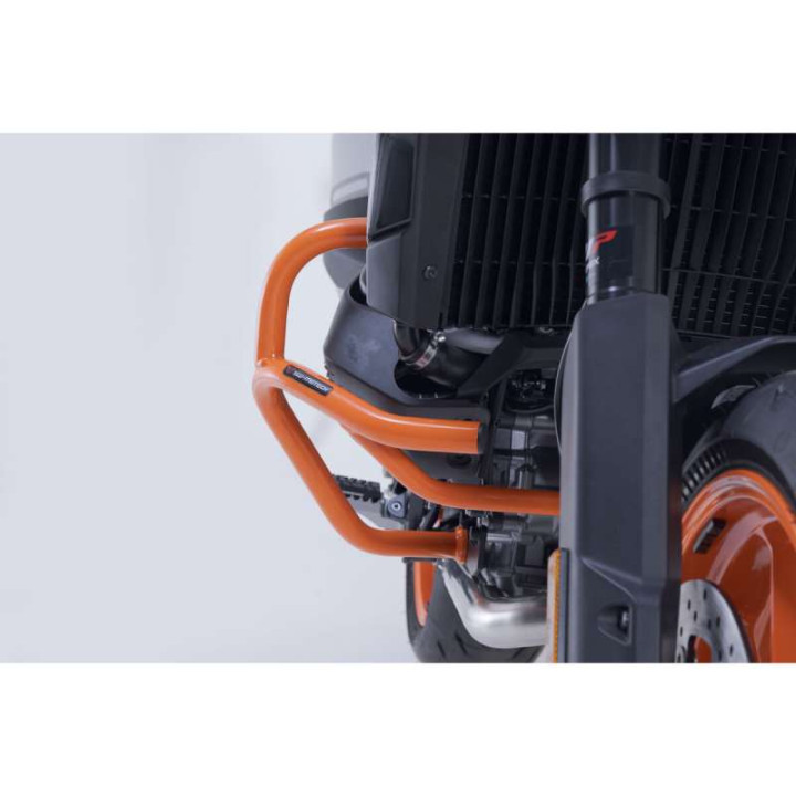 SW-Motech Orange KTM 890 SMT radiator guards (SBL.04.918.10000/EB)