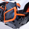 SW-Motech Orange KTM 790/890 Adv/R radiator guards (SBL.04.918.10100/EB)