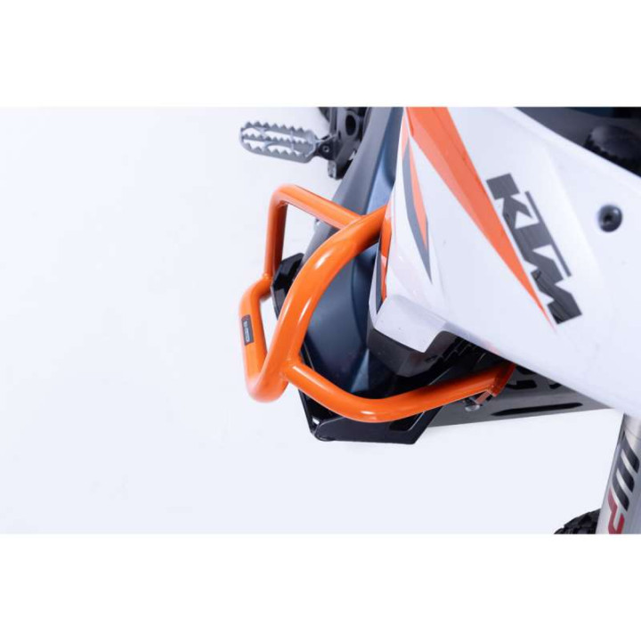 SW-Motech Orange KTM 790/890 Adv/R radiator guards (SBL.04.918.10100/EB)