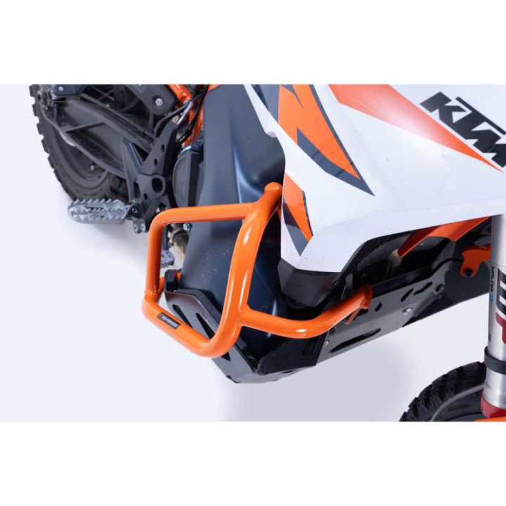 SW-Motech Orange KTM 790/890 Adv/R radiator guards (SBL.04.918.10100/EB)