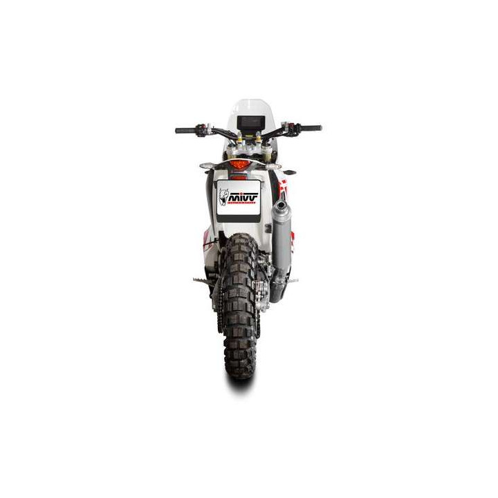 Silencieux Homologué Mivv DAKAR Inox (KO.001.LDKX) Kove 450 RALLY