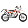Silencieux Homologué Mivv DAKAR Inox (KO.001.LDKX) Kove 450 RALLY